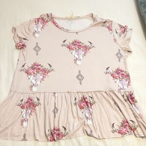 Entro Cream Lace Detail Top